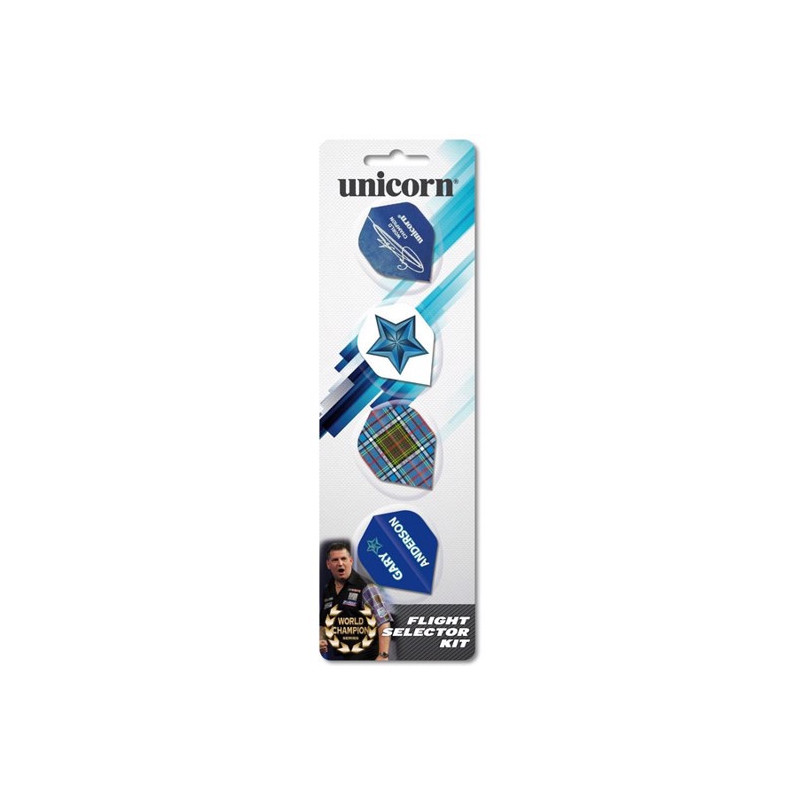 Unicorn Gary Anderson 4-pack Flightsøt