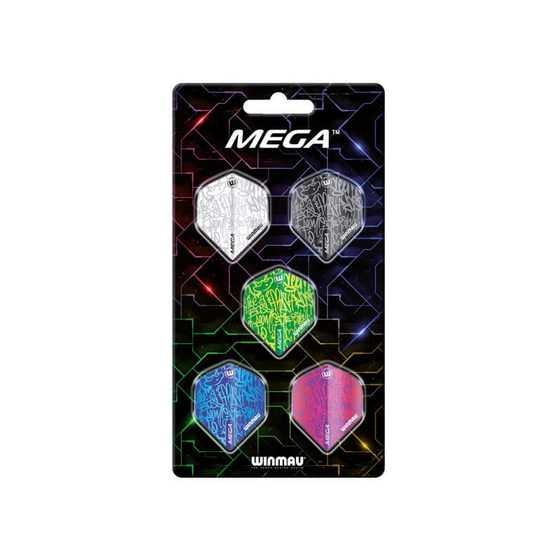 Winmau Mega Flights - 5 pack