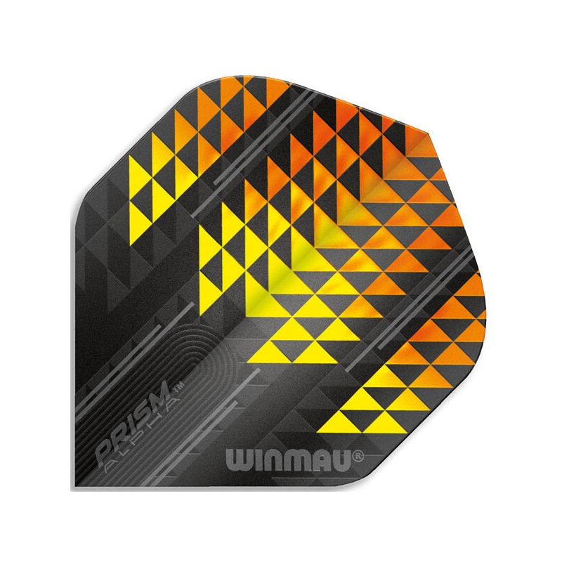 Winmau Prism Alpha Firestorm Flame Flights Standard