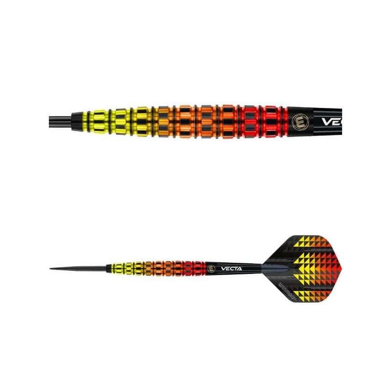 Winmau Firestorm Flame 90% 21 gram. EAN 5023231020406