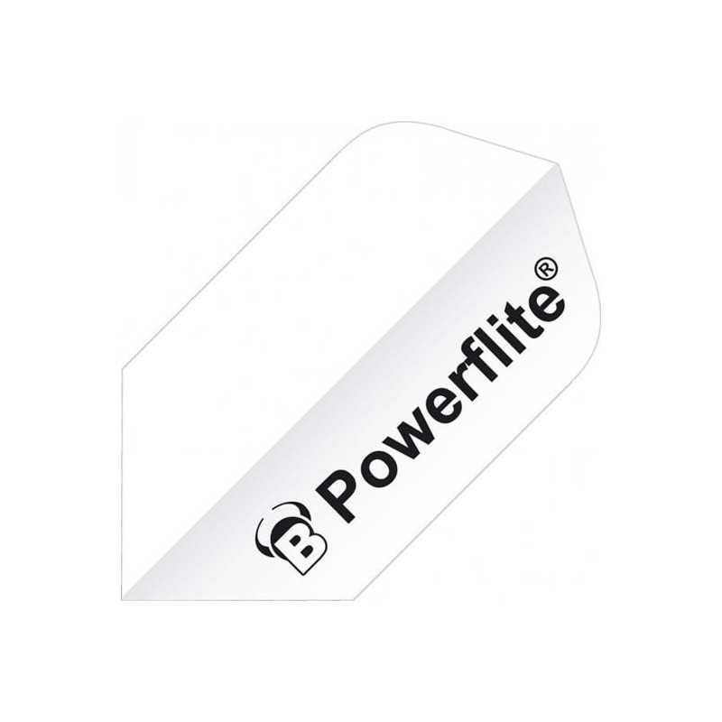 Powerflite Flights - Hvid smal