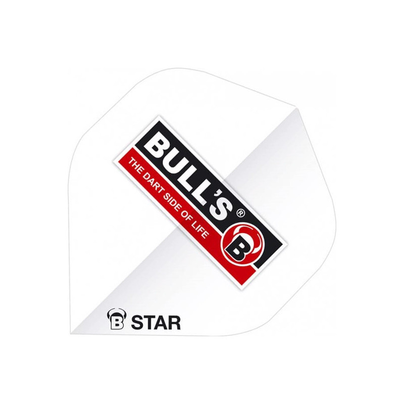 B-Star Flights - Bulls Logo Hvid